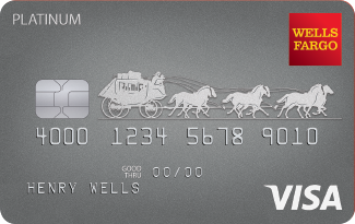 Wells Fargo Platinum Visa Credit Card image